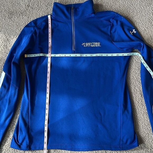 Under Armour Anytime Fitness Staff Fleece 1/2 Zip Top! - Picture 5 of 10